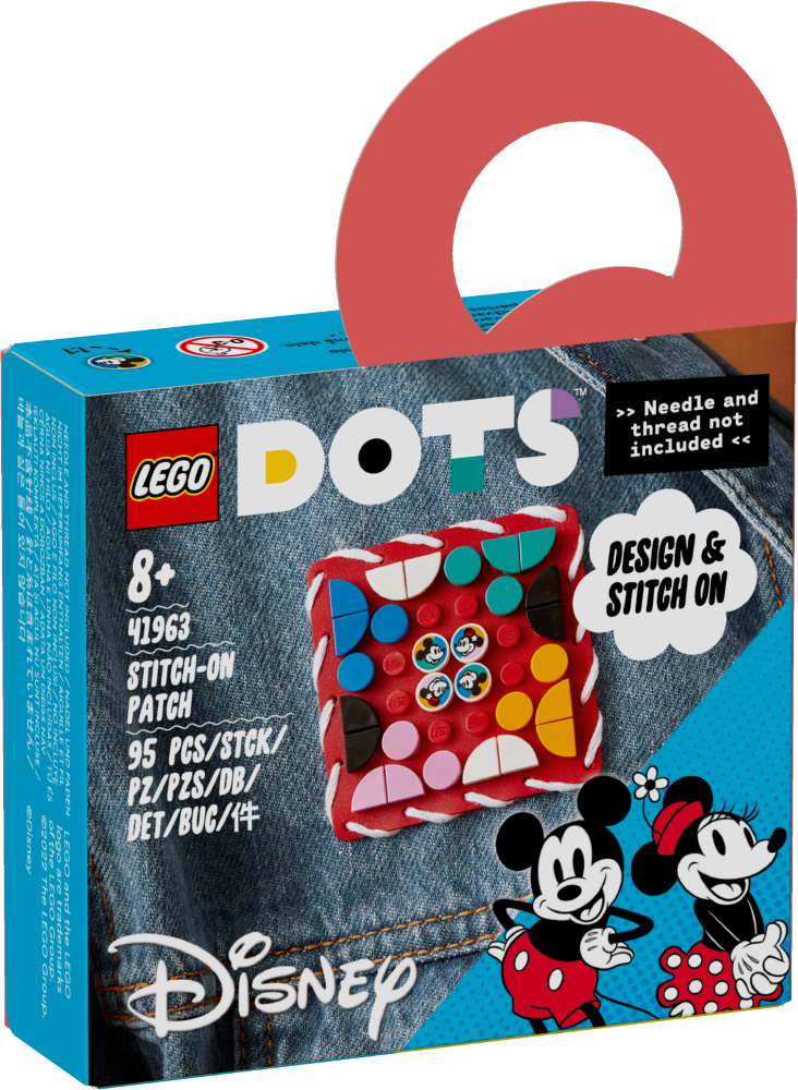 41963 LEGO® DOTS Mikipeles un Minnijas uzšuve, с +8 лет, NEW 2022!