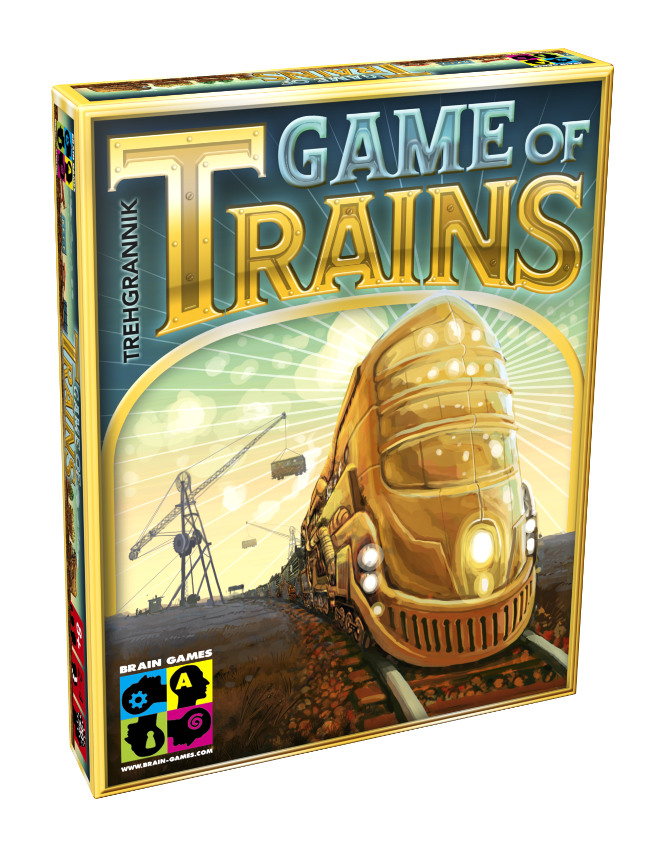 Game of Trains - izklaidējoša prāta spēle 8+ gadiem
