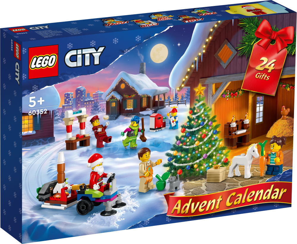 60352 LEGO® City Adventes kalendārs, no 5+ gadiem, NEW 2022! 60352 ...