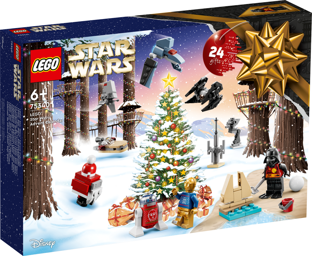 75340 LEGO® Star Wars™ Adventes kalendārs, no 6+ gadiem, NEW 2022! (Maksas piegāde eur 3.99)