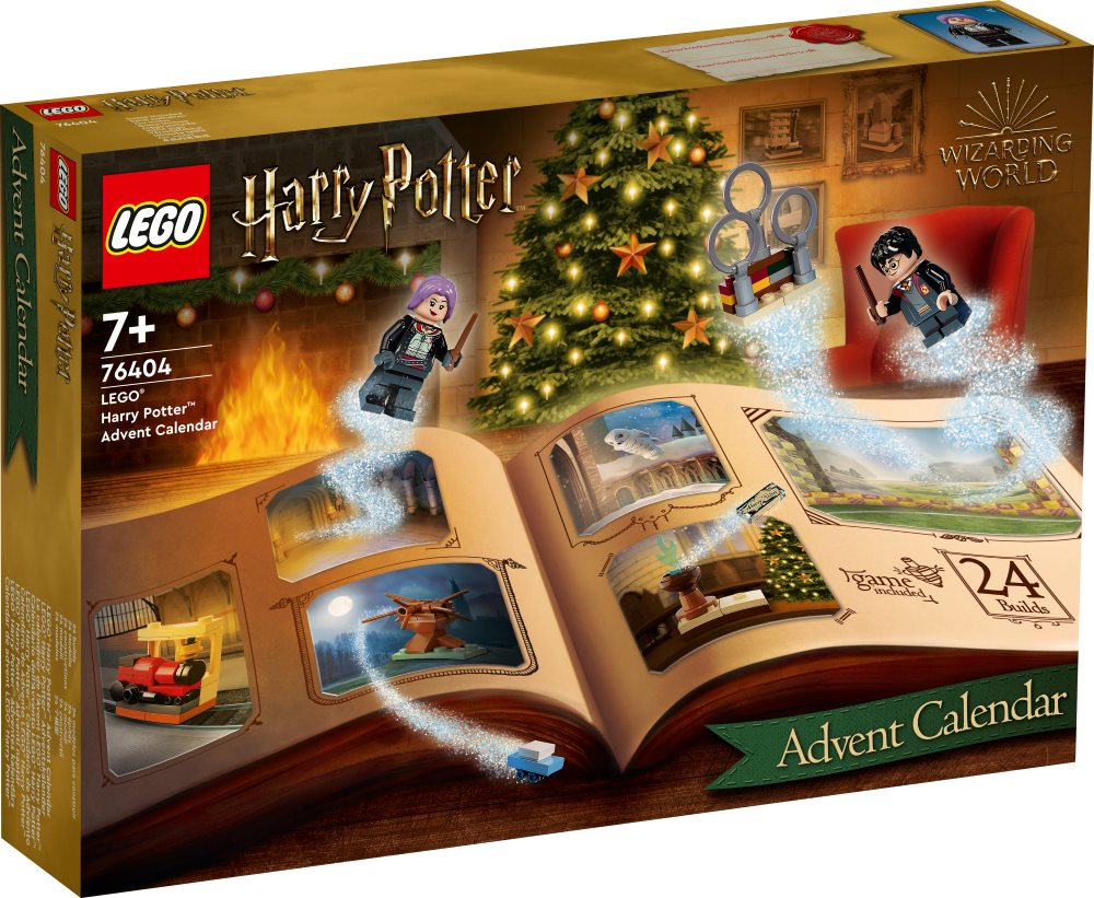 76404 LEGO® Harry Potter™ Adventes kalendārs, с 7+ лет, NEW 2022! (Maksas piegāde eur 3.99)