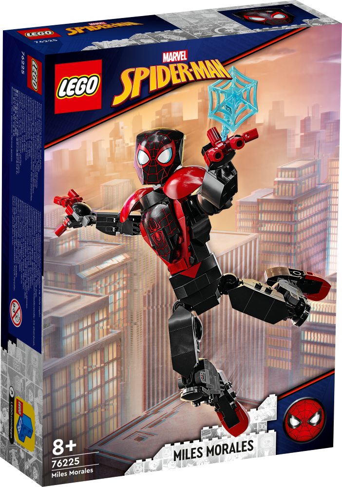 76225 LEGO® Spider Man Фигурка Майлза Моралеса, с + лет, NEW 2022! (Maksas piegāde eur 3.99)