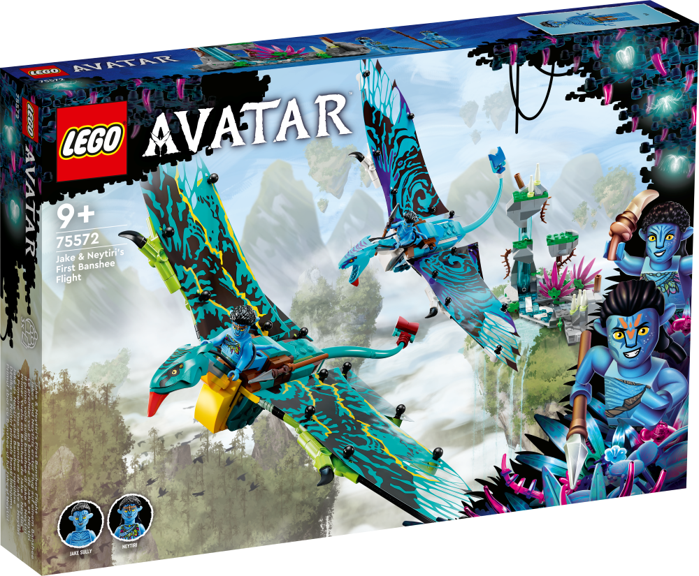 75572 LEGO® Avatar Первый полёт Джейка и Нейтири на банши, с 9+ лет, NEW 2022! (Maksas piegāde eur 3.99)