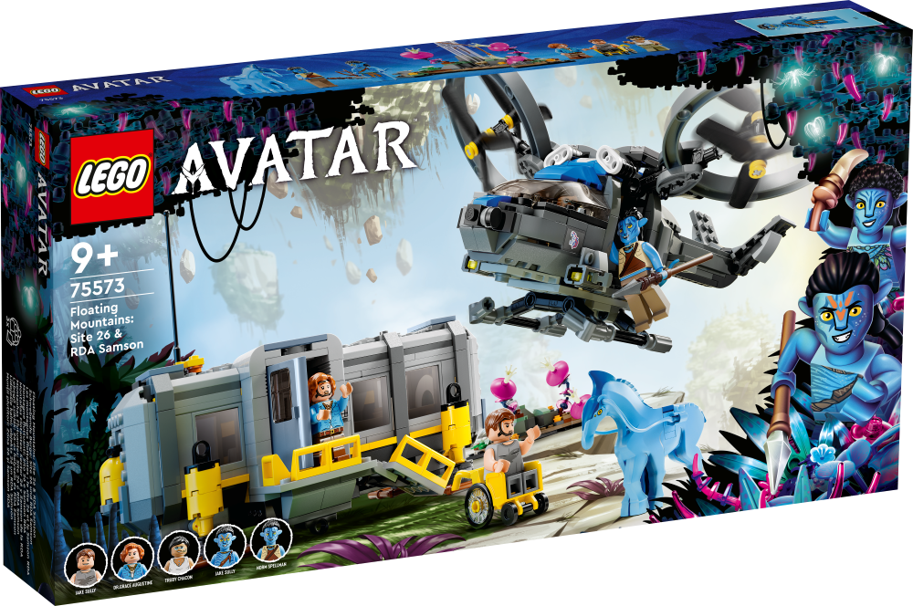 75573 LEGO® Avatar Lidojošie kalni: objekts 26 un RDA Samsonno 9+ gadiem, NEW 2022! (Maksas piegāde eur 3.99)