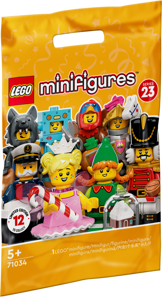 71034 LEGO® Minifigures серия 23, с 5+ лет, NEW 2022! (Maksas piegāde eur 3.99)
