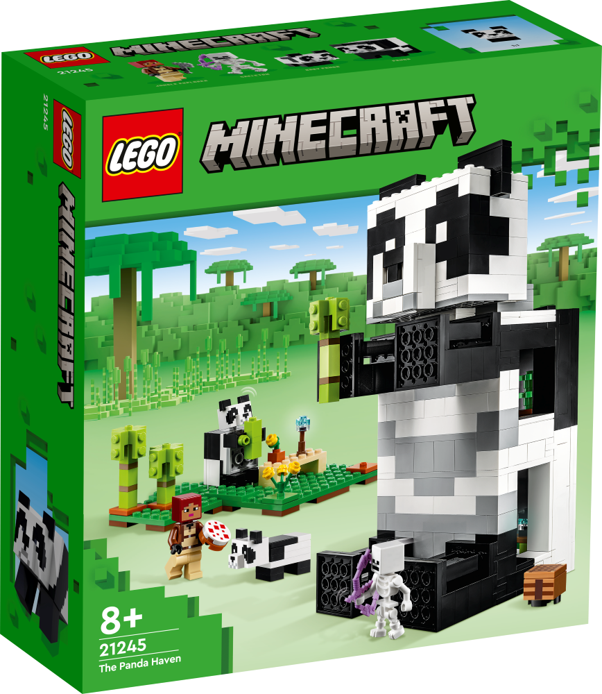 21245 LEGO® Minecraft Дом панды с 8+ лет, NEW 2023!