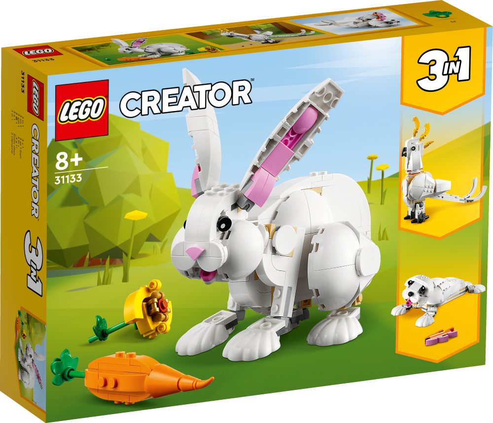 31133 LEGO® Creator Balts trusis, no 8+ gadiem, NEW 2023!