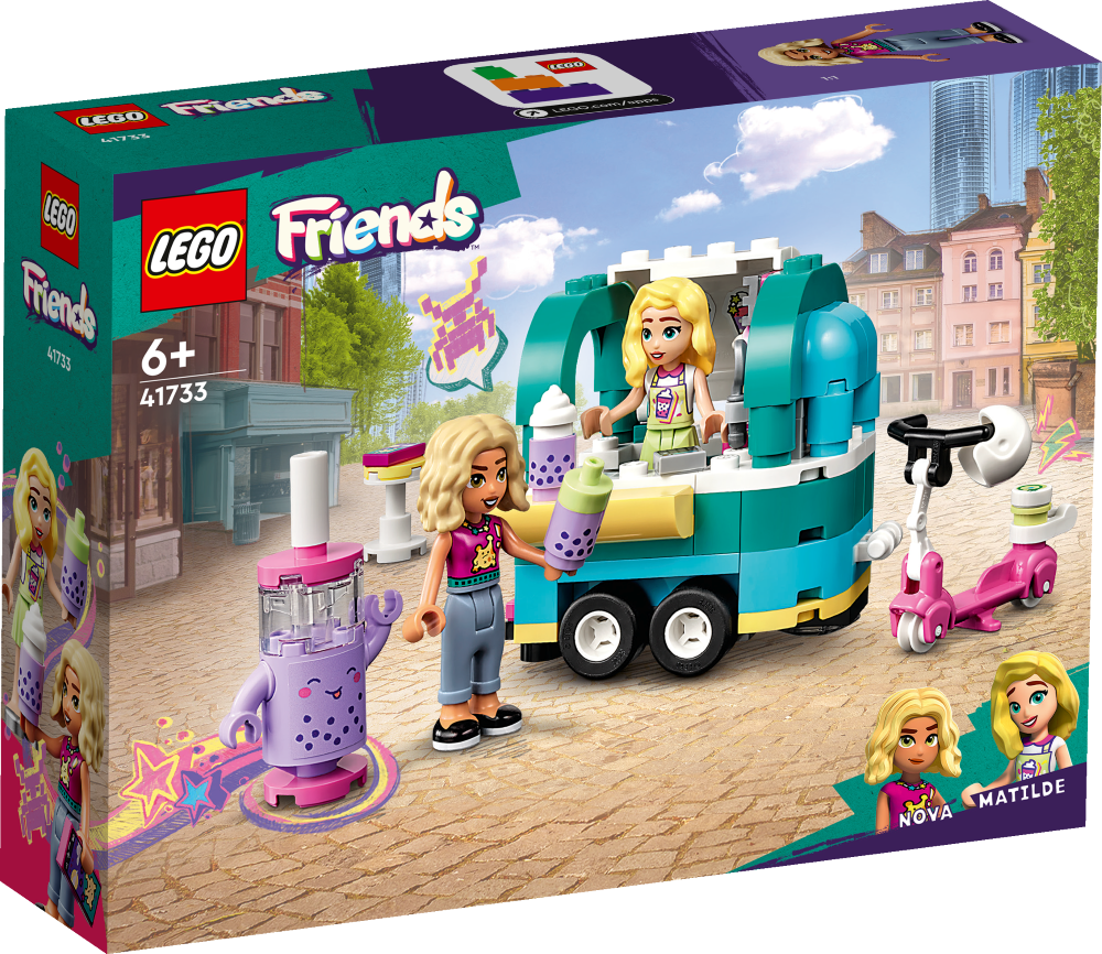 41733 LEGO® Friends Mobilais dzirkstošās tējas veikals, no 6+ gadiem, NEW 2023!