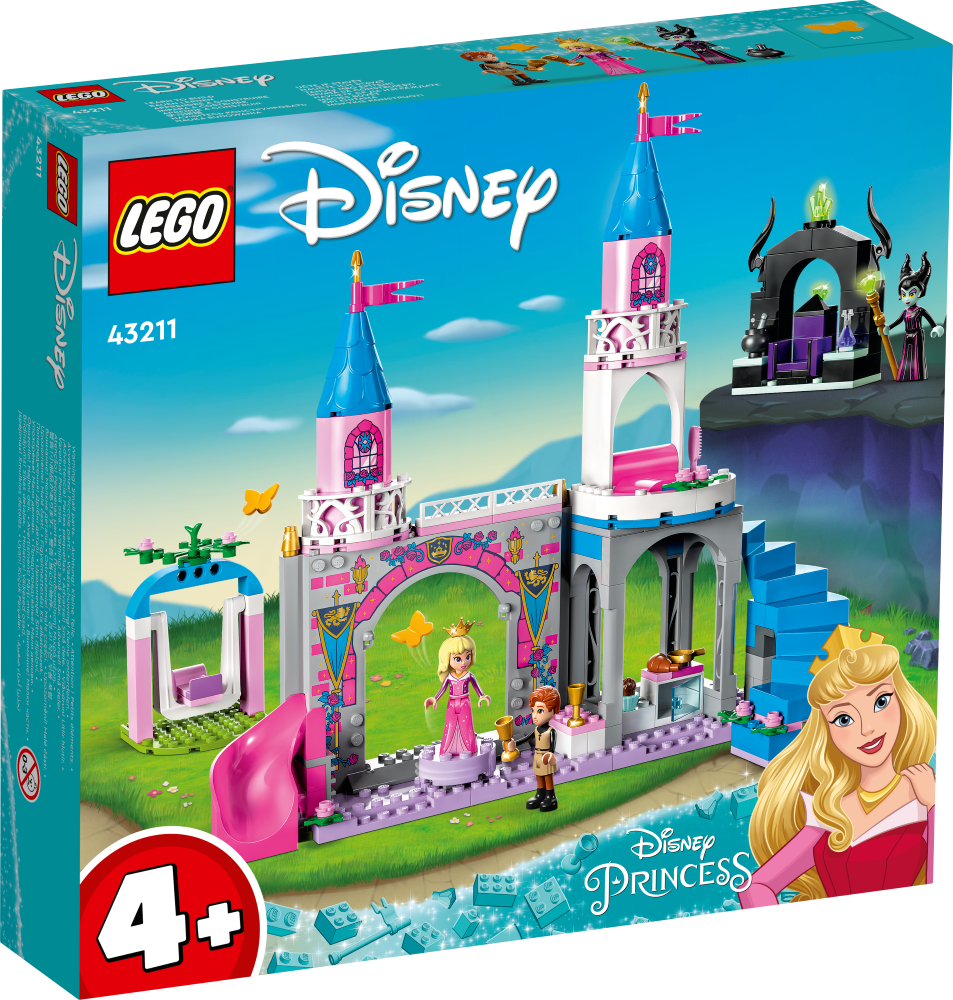 43211 LEGO® Disney Замок Авроры, с 4+ лет, NEW 2023!