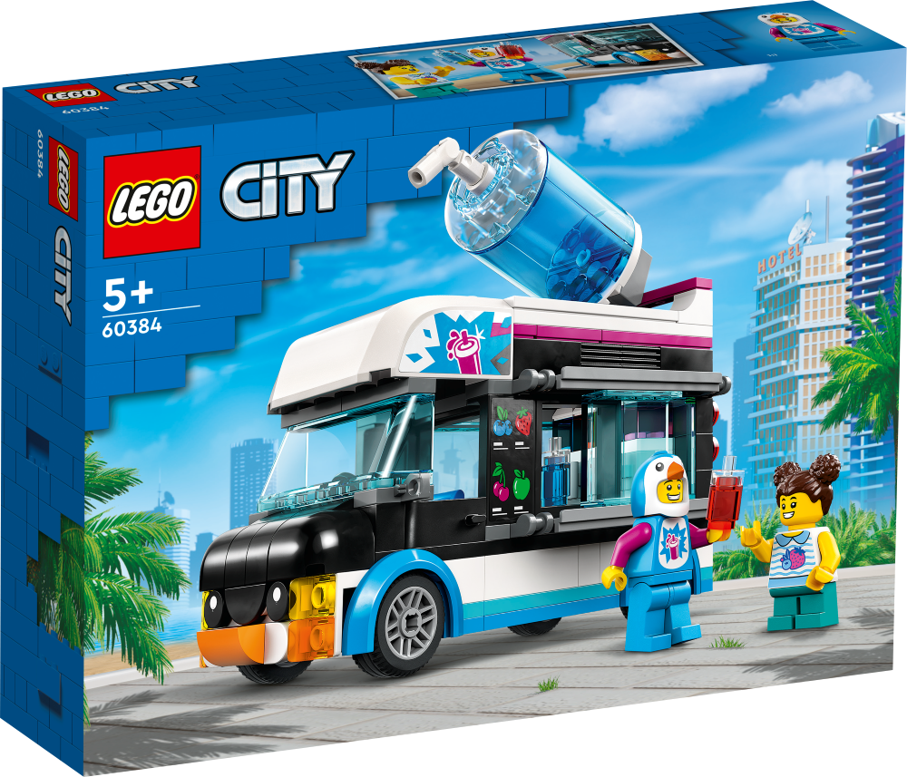 60384 LEGO® City Pingvīna sorbeta busiņš, no 5+ gadiem, NEW 2023!