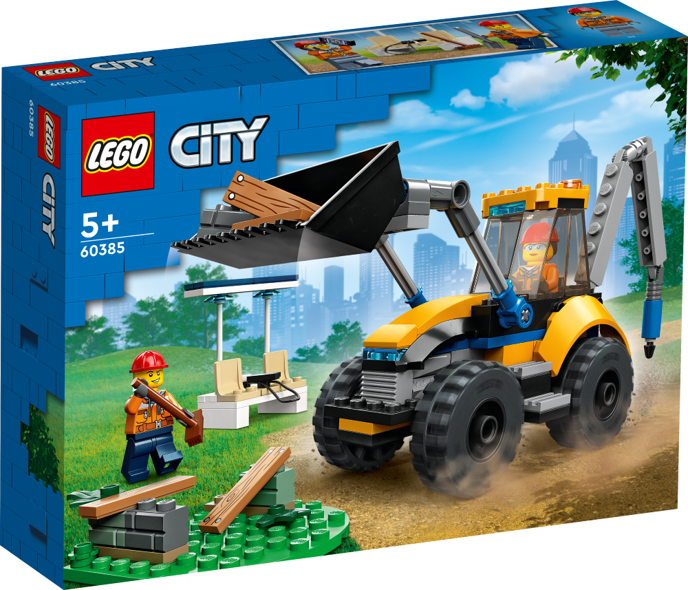 60385 LEGO® City Строительный экскаватор, с 5+ лет, NEW 2023!