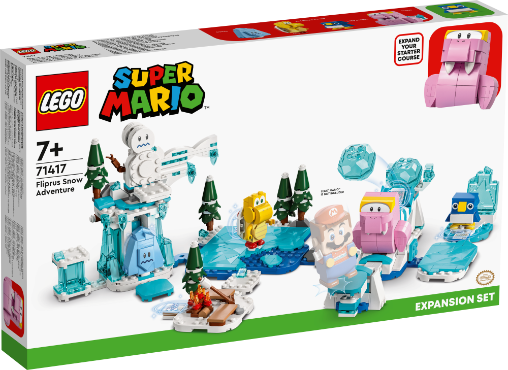 71417 LEGO® Super Mario Снежные приключения моржа-кувыркуна , с 7+ лет, NEW 2023!