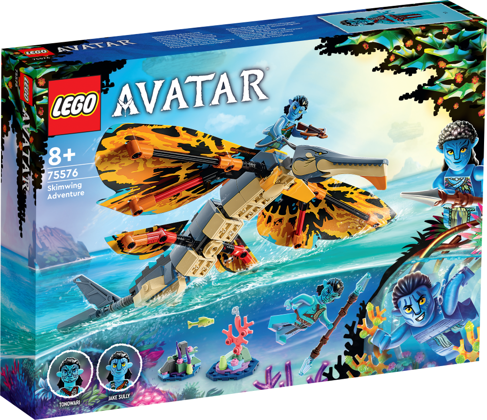 75576 LEGO® Avatar Skimwing piedzīvojums, no 8+ gadiem, NEW 2023!
