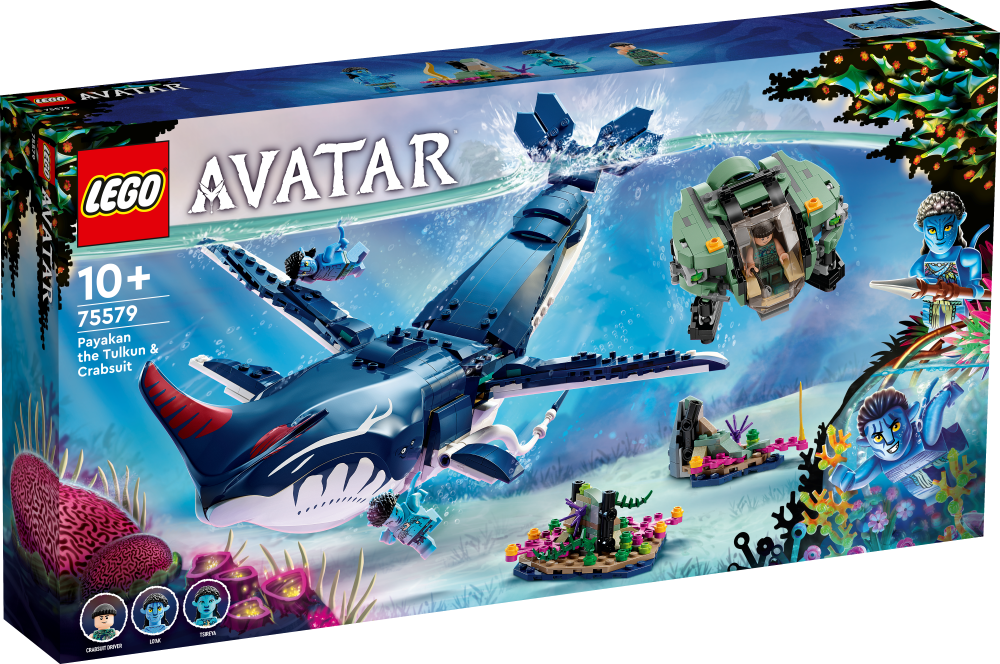 75579 LEGO® Avatar Тулкун Пайякан и «Краб», с 10+ лет, NEW 2023!