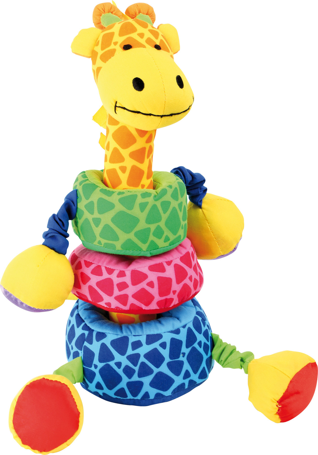 Legler Krāsains, auduma tornis-piramīda 