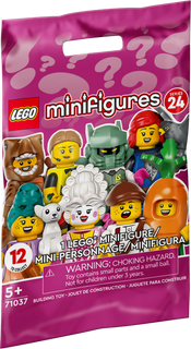 71037 LEGO® Minifigures 24. sērija, no 5+ gadiem, NEW 2023! Maksas piegāde 3.99