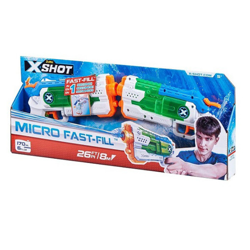 Xshot 2 ūdenspistoles 170ml, šauj 8m tālumā, 5+ gadiem