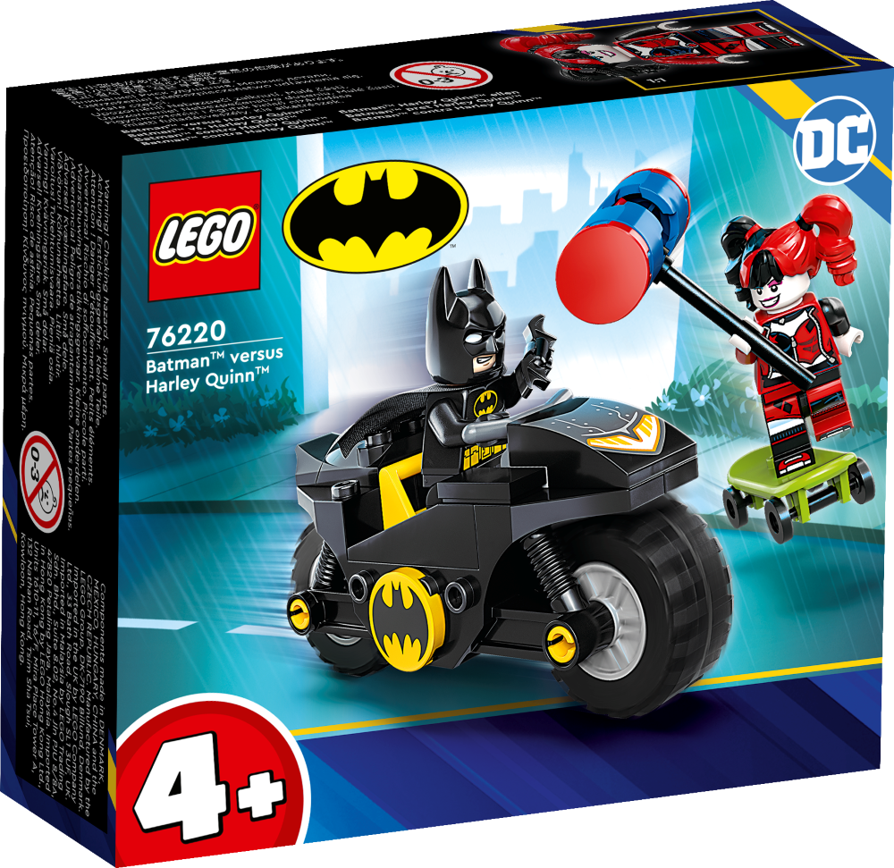 76220 LEGO® Batman™ Batman™ pret Harley Quinn™, no 4+ gadiem, NEW 2023!