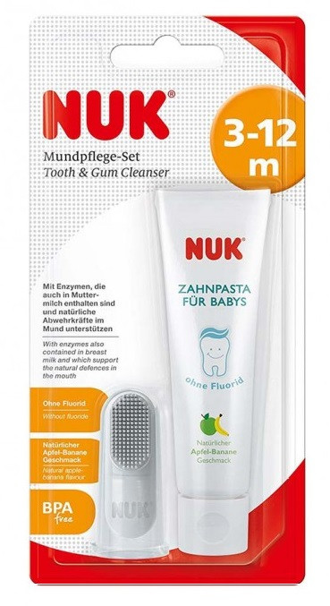 NUK Zobu kopšanas kompekts (3-12 mēn.)