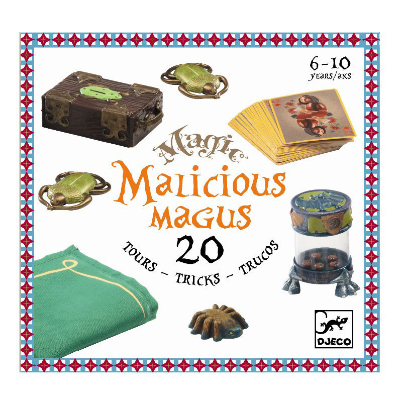 DJ09964 DJECO Волшебный набор с 20 трюков 