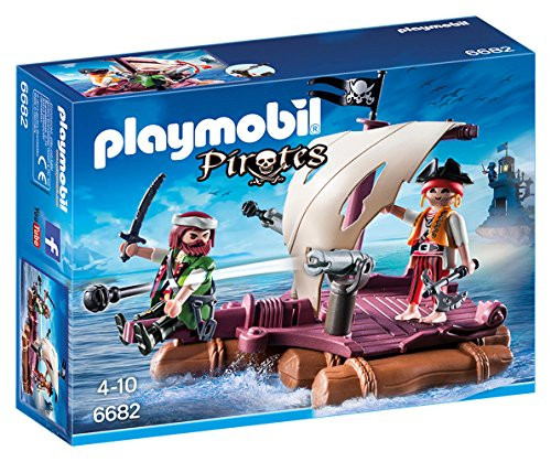 6682 PLAYMOBIL® Pirātu plosts, no 4 gadiem