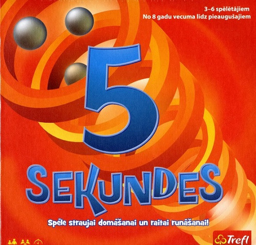 Trefl Galda spēle 5 sekundes, no 8 gadiem