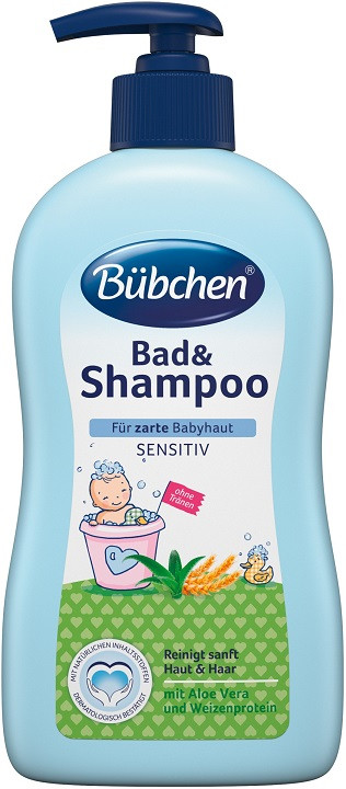 Bubchen Šampūns un vannas putas, 400ml