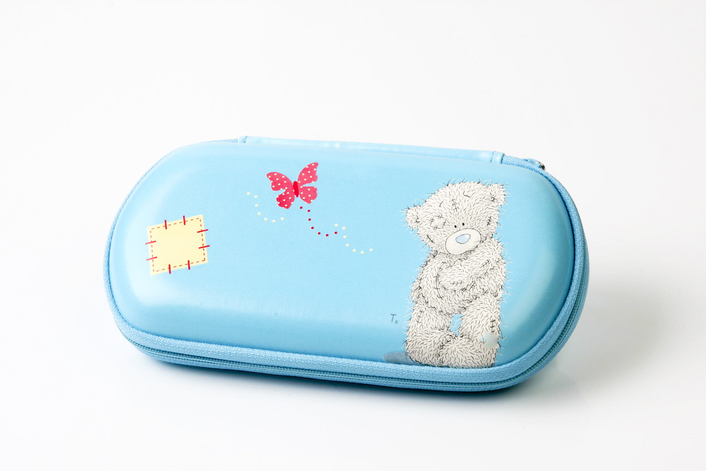 Me To You Zils briļļu maciņš vai penālis rakstāmlietām