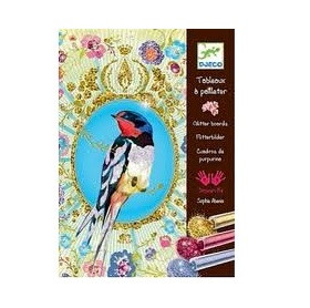 Djeco Krāsainās glezniņas ar gliteriem