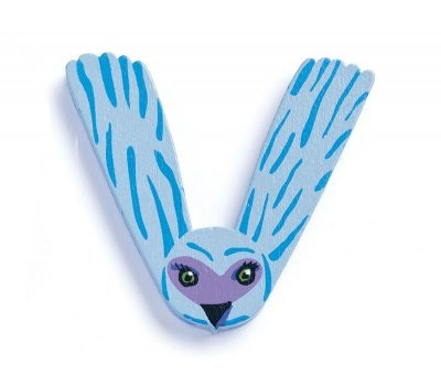 Djeco Буквы - животные - V