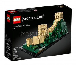 21041 LEGO® Architecture Lielais Ķīnas mūris, no 12 gadiem NEW 2018!