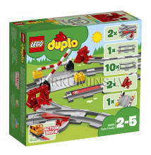 10882 LEGO® DUPLO Рельсы, от 2 до 5 лет NEW 2018!