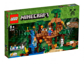 21125 LEGO Minecraft Mājiņa uz koka džungļos, no 8 gadiem