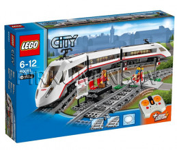 60051 LEGO City Скоростной пассажирский поезд, c 6 до 12 лет