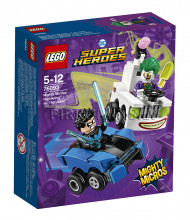 76093 LEGO® Super Heroes Varenie mikrovaroņi: Naktsspārns™ pret Džokeru™, no 5 līdz 12 gadiem NEW 2018!