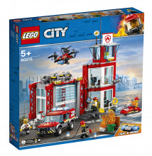 60215 LEGO® City Ugunsdzēsēju depo, no 5+ gadiem NEW 2019!
