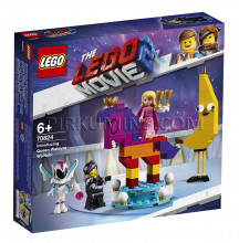 70824 LEGO® Movie Познакомьтесь с королевой Многоликой Прекрасной, c 6+ лет NEW 2019!