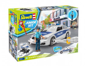 Revell Junior Kit 00820 Policijas auto ar figūriņu 4+, Saskrūvē!
