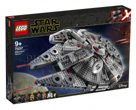 75257 LEGO® Star Wars Millennium Falcon™, no 9+ gadiem NEW 2019! (Maksas piegāde eur 3.99)