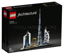 21052 LEGO® Architecture Dubaija, no 16 gadiem NEW 2020!