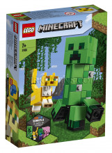 21156 LEGO® Minecraft BigFig Creeper™ un ocelots, no 7 gadiem NEW 2020!