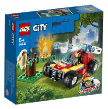 60247 LEGO® City Лесные пожарные, c 5+ лет NEW 2020!(Maksas piegāde eur 3.99)