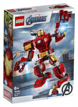 76140 LEGO® Super Heroes Avengers Железный Человек: трасформер, с 6+ лет NEW 2020!