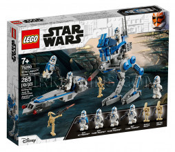 75280 LEGO® Star Wars 501. leģiona Clone Trooper kareivji, no 7+ gadiem NEW 2020! (Maksas piegāde eur 3.99)