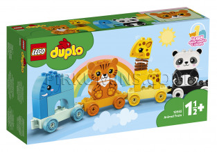 10955 LEGO® DUPLO Мой первый поезд для зверей, от 1.5+ лет NEW 2021!(Maksas piegāde eur 3.99)