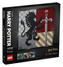 31201 LEGO® Art Harry Potter™ Cūkkārpas emblēmas, no 18+ gadiem NEW 2021!