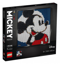 31202 LEGO® Art Disney's Mickey Mouse, c 18+ лет NEW 2021! (Maksas piegāde eur 3.99)