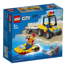 60286 LEGO® City Пляжный спасательный вездеход, c 5+ лет NEW 2021! (Maksas piegāde eur 3.99)