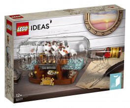 92177 LEGO® Ideas Kuģis pudelē, no 12+ gadiem NEW 2021!