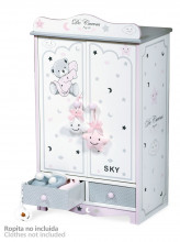 54024 DeCuevas Toys Leļļu koka skapis 